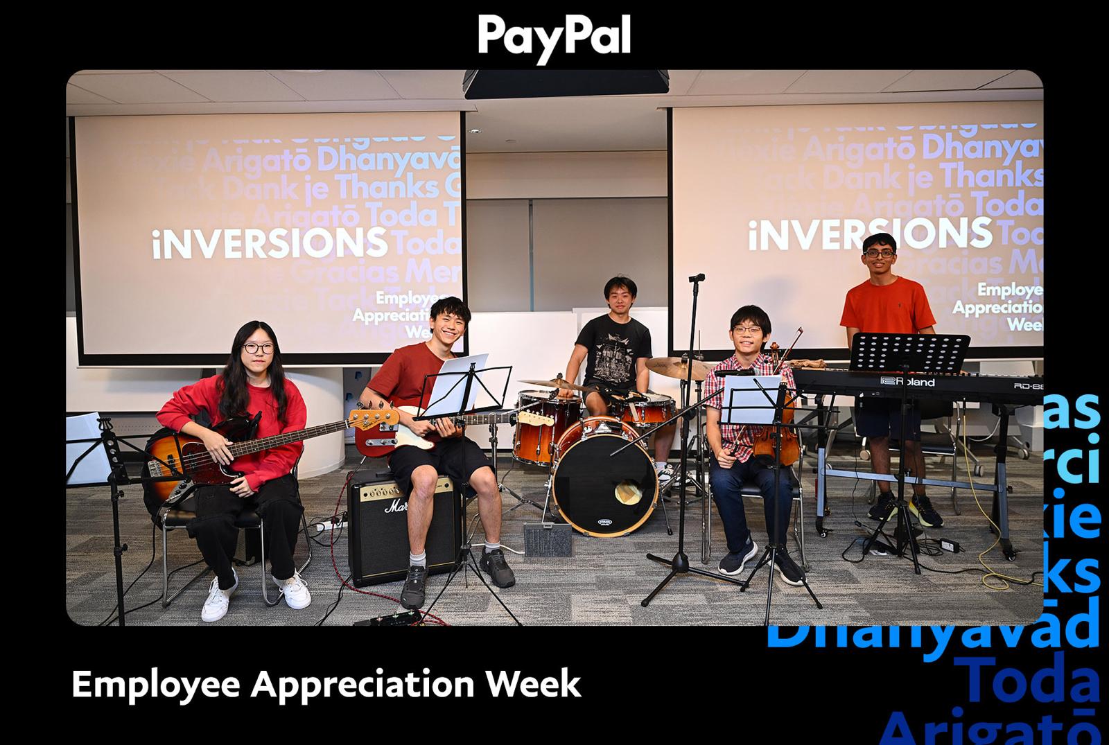 Inversions at PayPal Employee Appreciation Week
